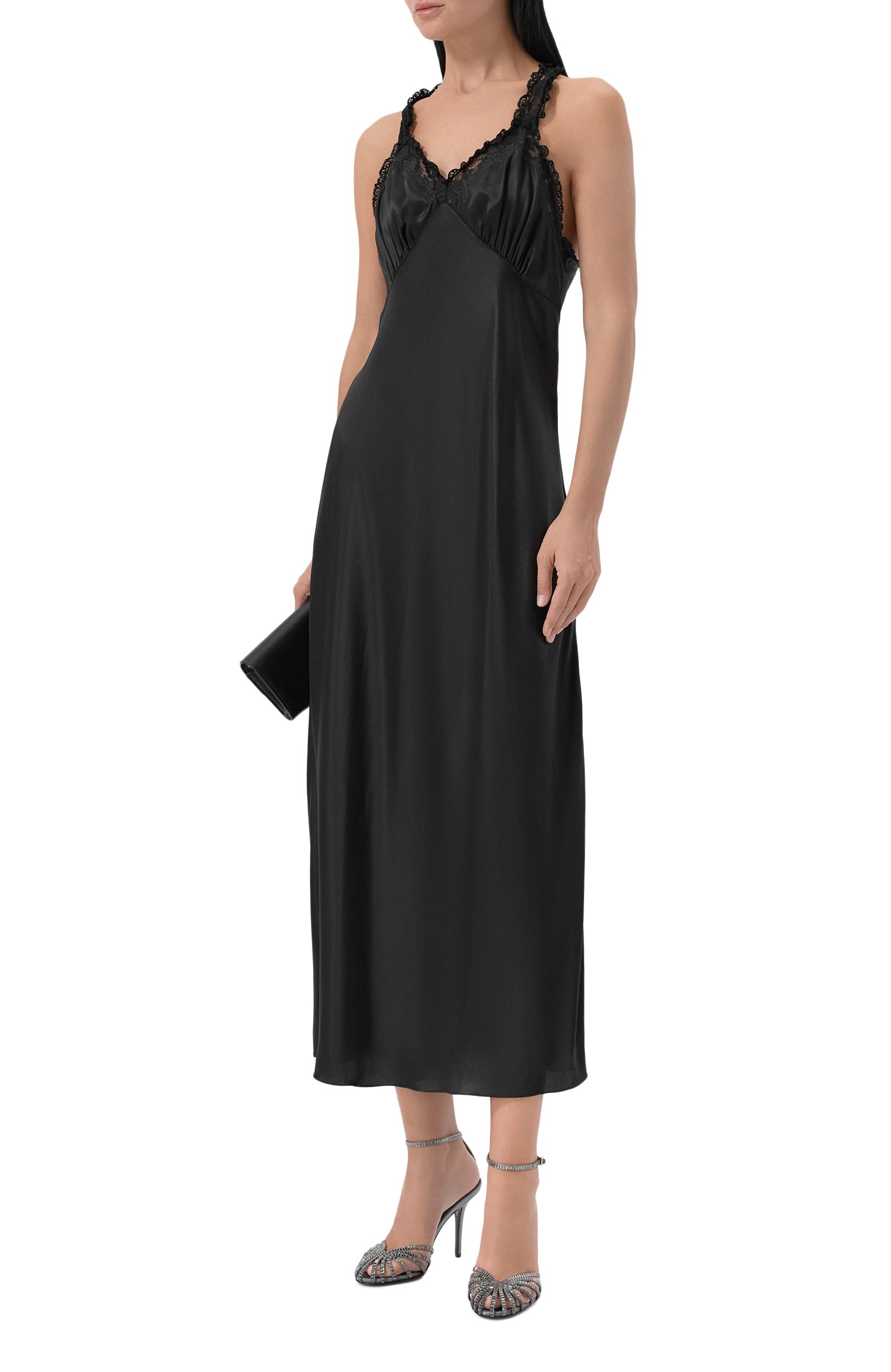 Атласные босоножки penelope xtal 95 ALEVI MILANO, арт. L26SC011.R.1371605/SILK, фото 3