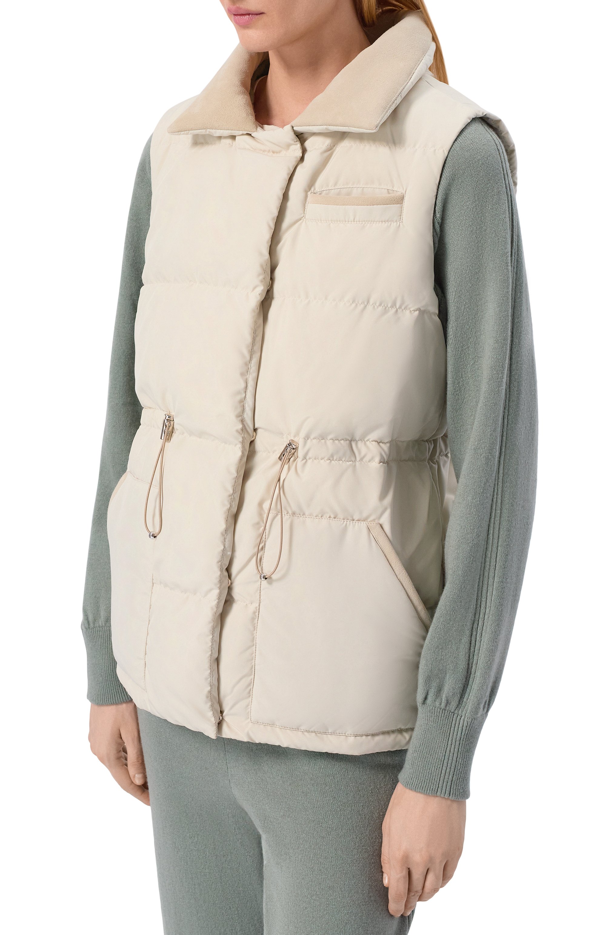 Пуховый жилет KITON, арт. D61622K0948H02, фото 3