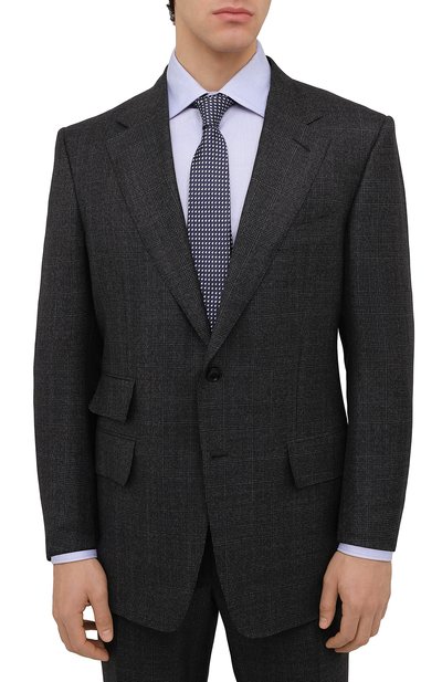 Шелковый галстук ZEGNA, арт. Z3C01T/13X, фото 2