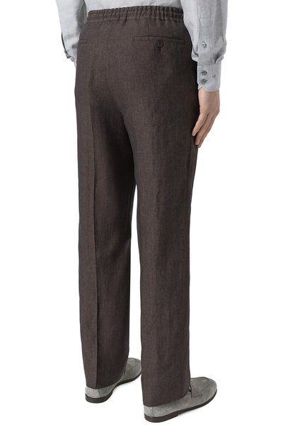 Льняные брюки CORNELIANI, арт. 254L27-2514159, фото 4