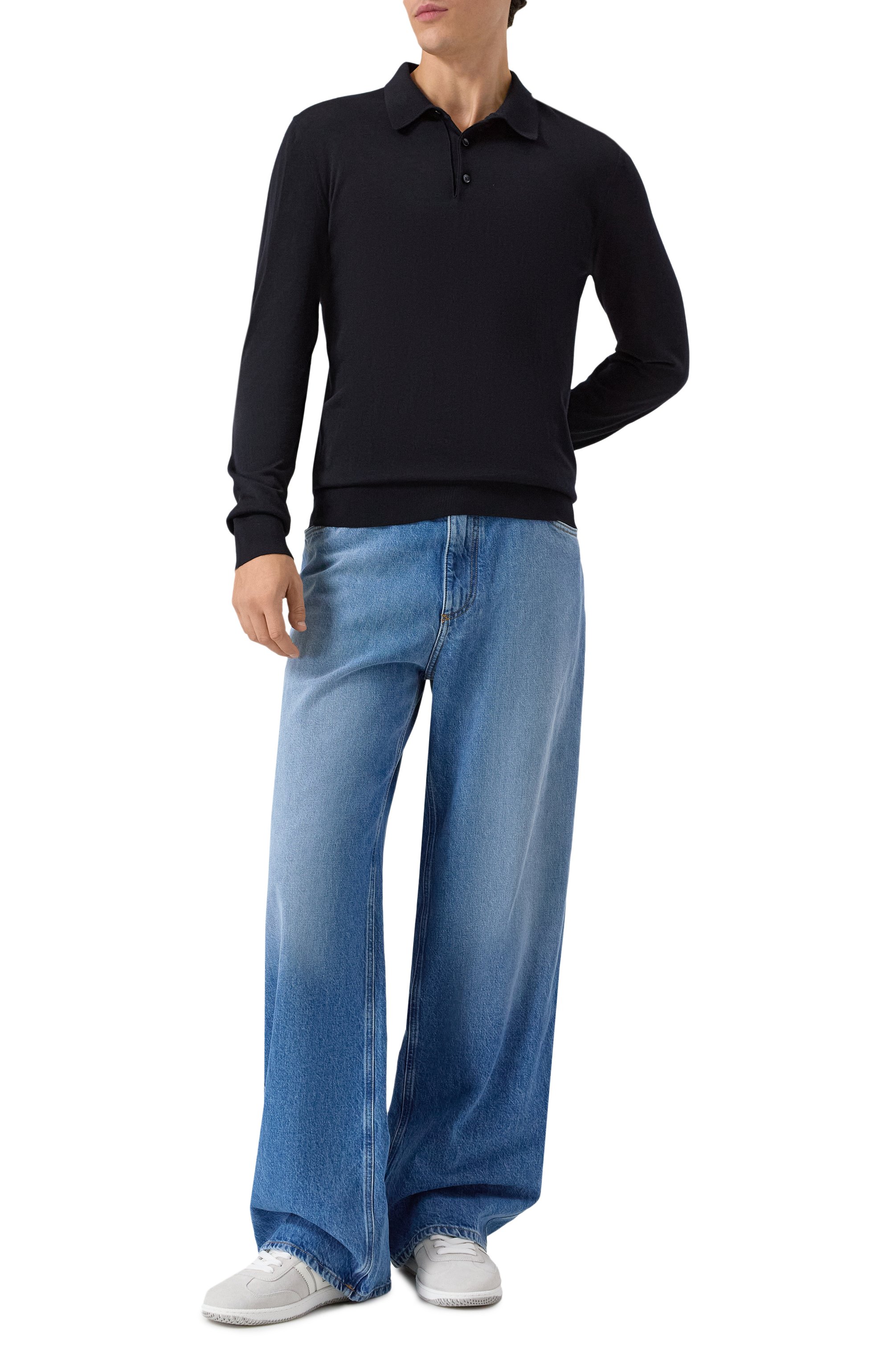 Шерстяное поло DOLCE & GABBANA, арт. GXZ25T/JCVZS, фото 2