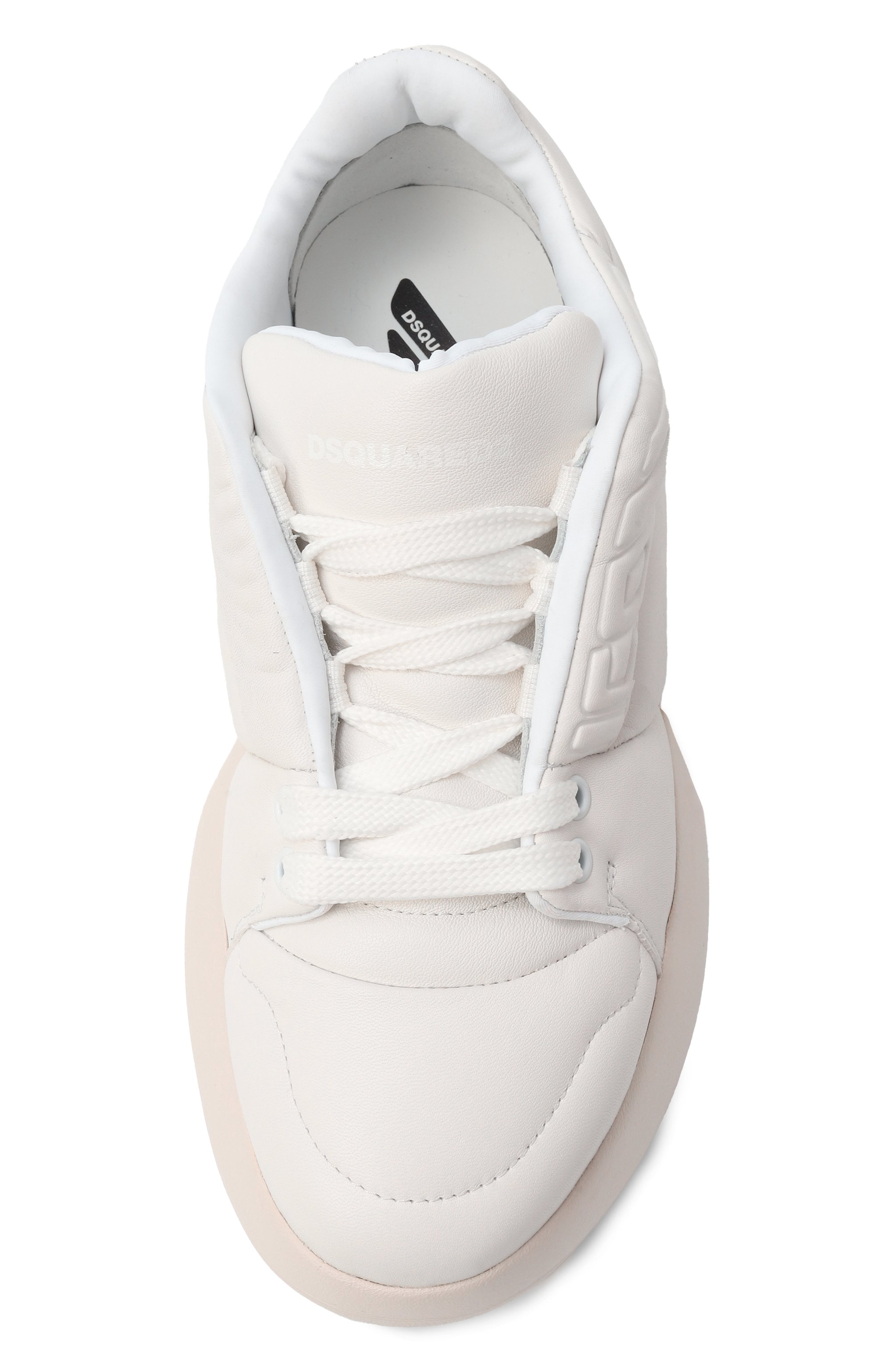 Кожаные кроссовки puffer DSQUARED2, арт. SNW0290, фото 6