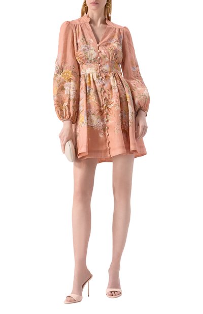 Льняное платье ZIMMERMANN, арт. 0932DRS253, фото 2