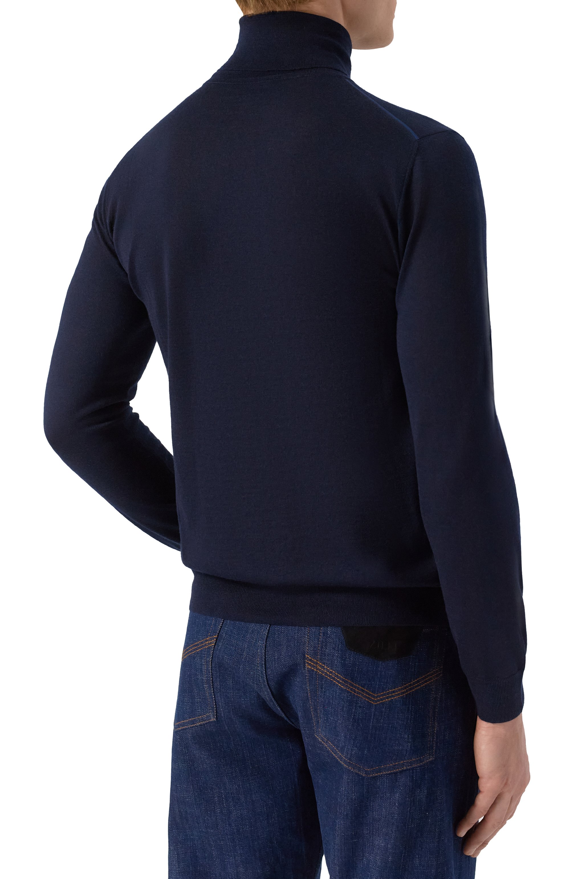 Водолазка из кашемира и шелка ZILLI, арт. KTN001M0330VZL000, фото 4