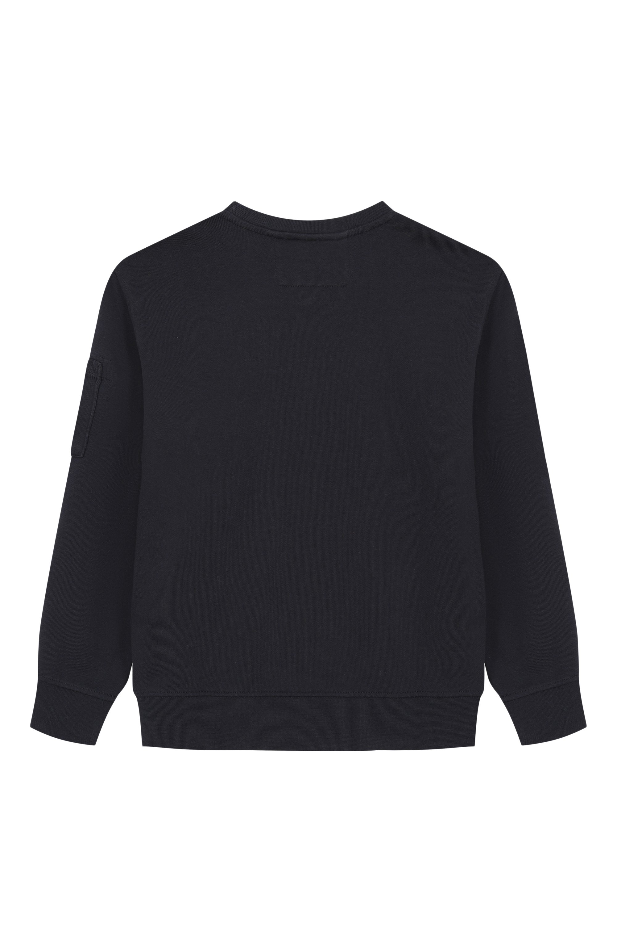 Хлопковый свитшот C.P. COMPANY темно-синего цвета по цене 16350 руб., арт. CMF00X/LCA76/4-8, фото 2 Хлопковый свитшот C.P. COMPANY, арт. CMF00X/LCA76/4-8, фото 2