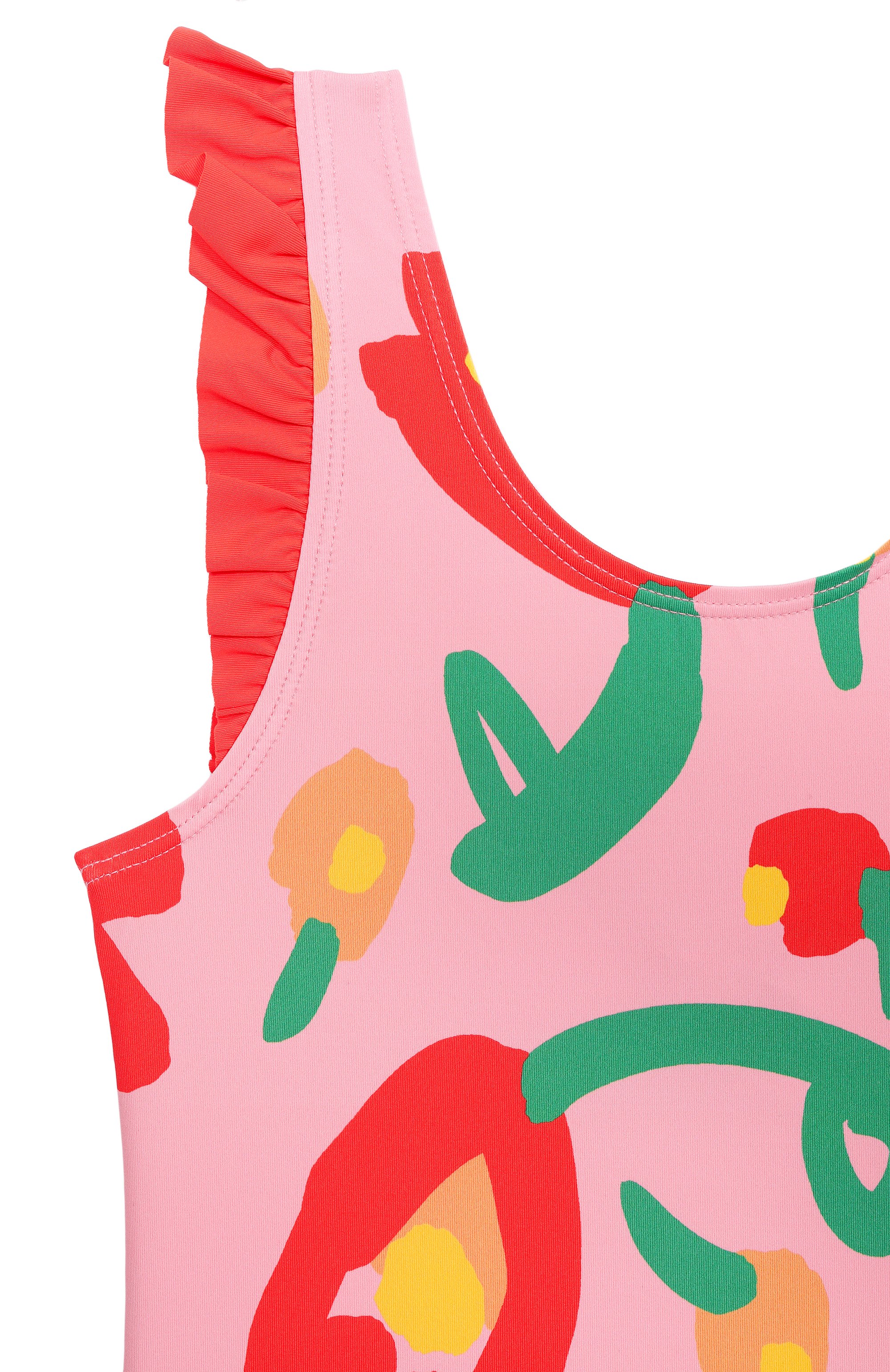 Слитный купальник STELLA MCCARTNEY розового цвета по цене 12350 руб., арт. TYCB29, фото 3 Слитный купальник STELLA MCCARTNEY, арт. TYCB29, фото 3