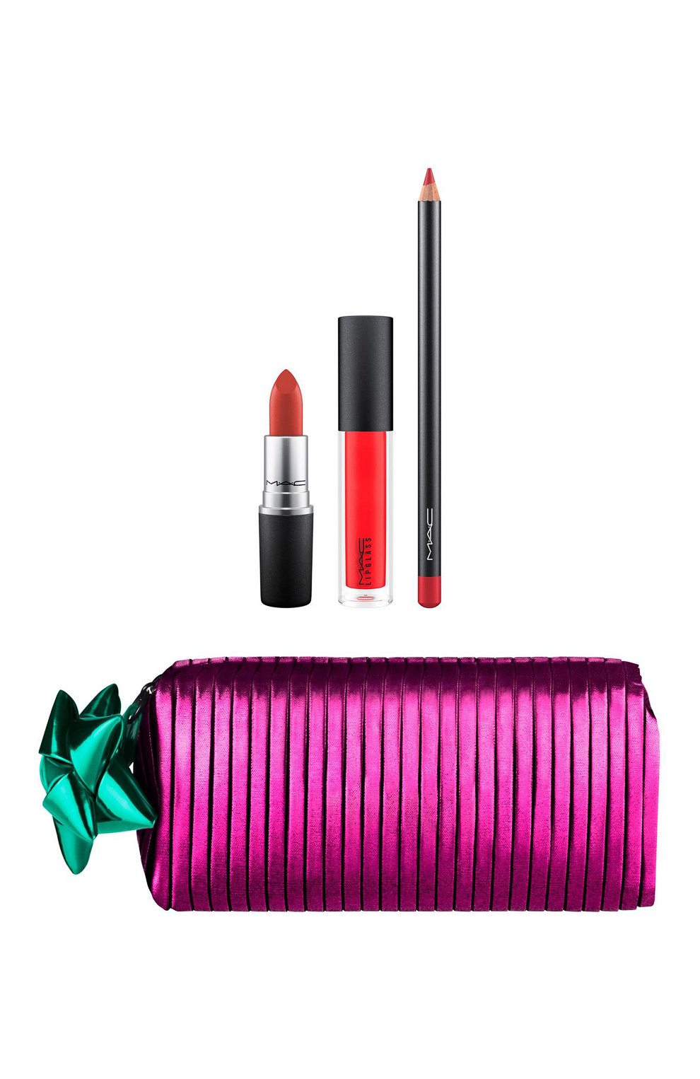 Набор для губ shiny pretty things goody bag: red lips MAC, арт. SC7W-Y8, фото 2