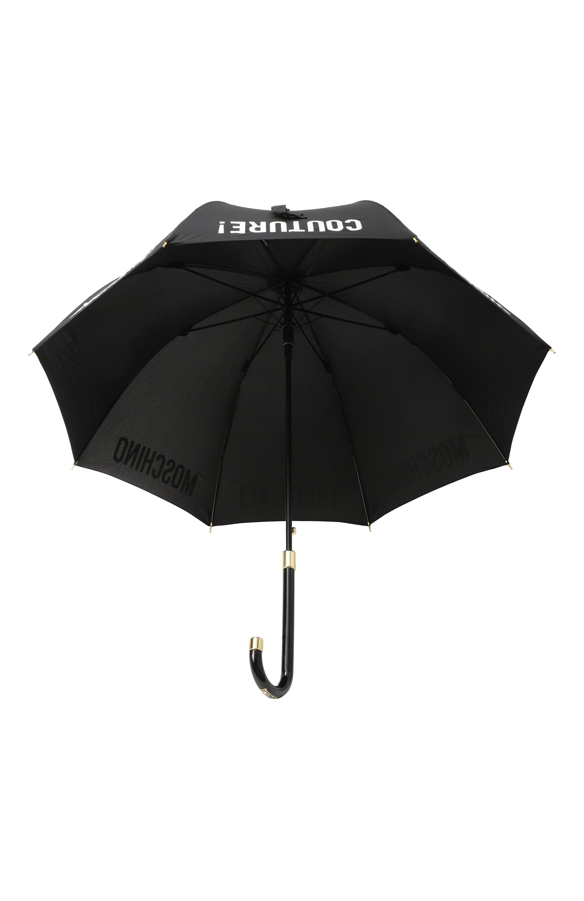 Зонт-трость MOSCHINO черного цвета по цене 8940 руб., арт. 8982 63 AUT0, фото 3 Зонт-трость MOSCHINO, арт. 8982 63 AUT0, фото 3