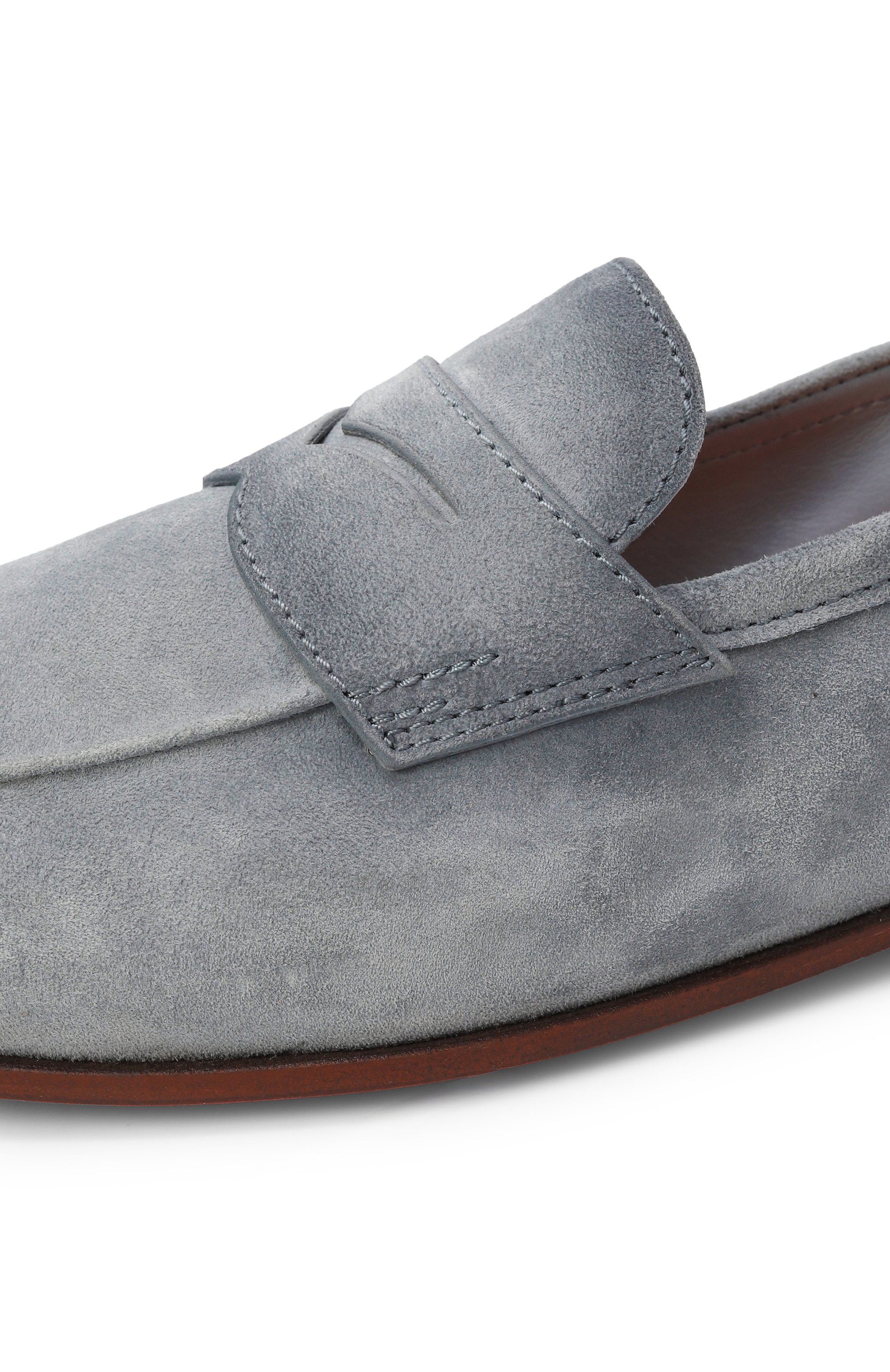 Замшевые пенни-лоферы carlo SANTONI, арт. MCNG18837SA4SEAA, фото 7