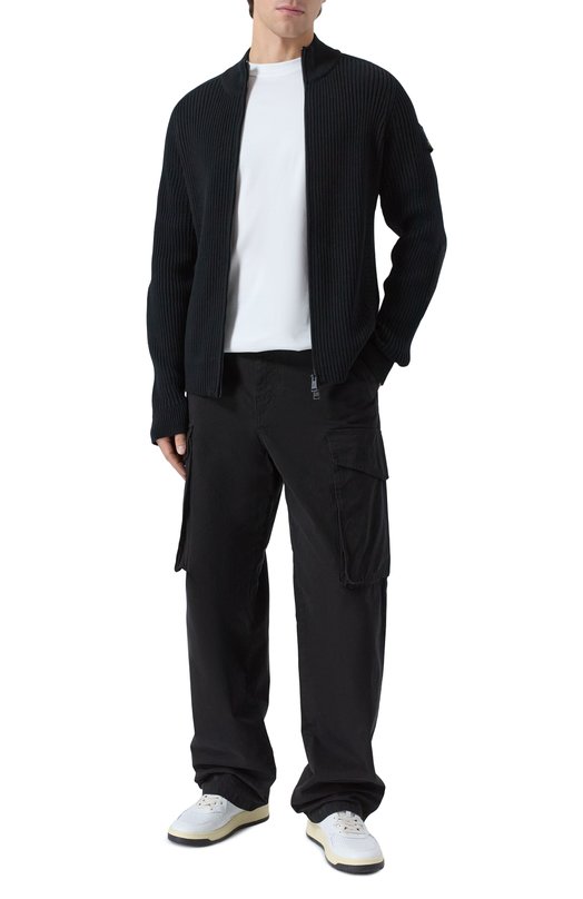 Шерстяной кардиган Premiata PMG25/W00L Чёрный  PMG25/W00L Фото 2