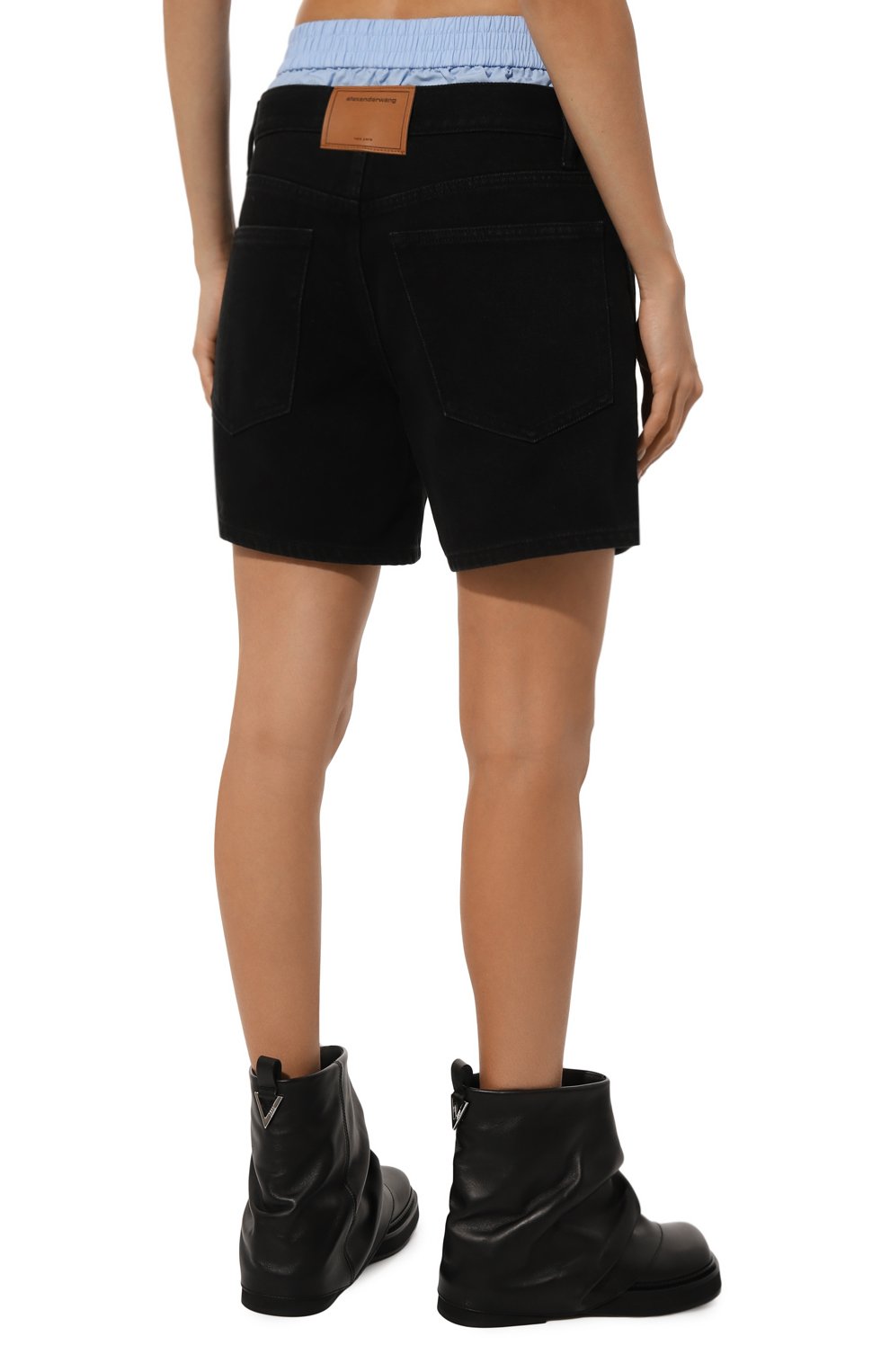 Джинсовые шорты ALEXANDER WANG, арт. 4DC3244405, фото 4