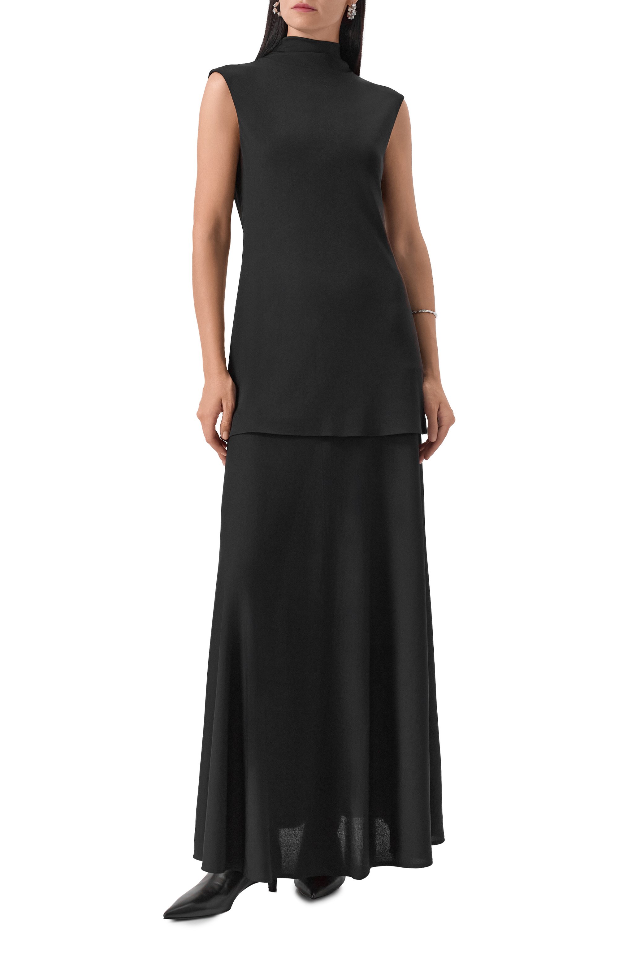 Платье из вискозы JIL SANDER, арт. J04CT0107/J65016, фото 2