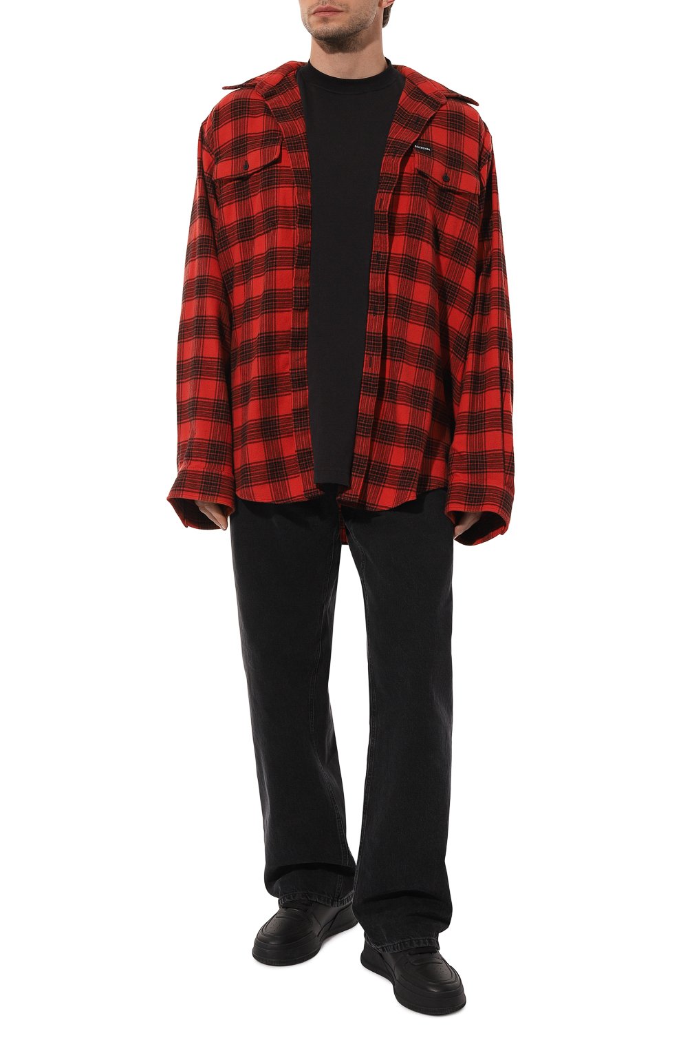 Хлопковая рубашка BALENCIAGA, арт. 699371/TNM25, фото 2