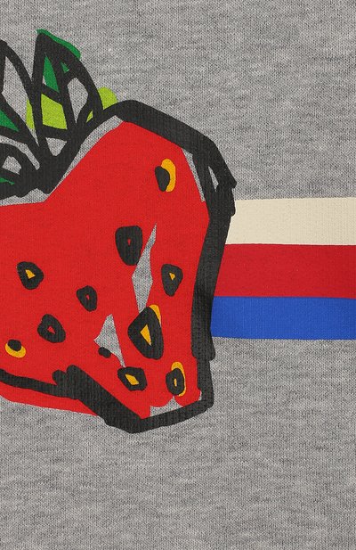 Хлопковый свитшот GUCCI, арт. 552396/XJBJE, фото 3