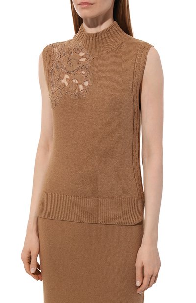 Топ из вискозы и шерсти ERMANNO SCERVINO, арт. D434L502APDAN, фото 3