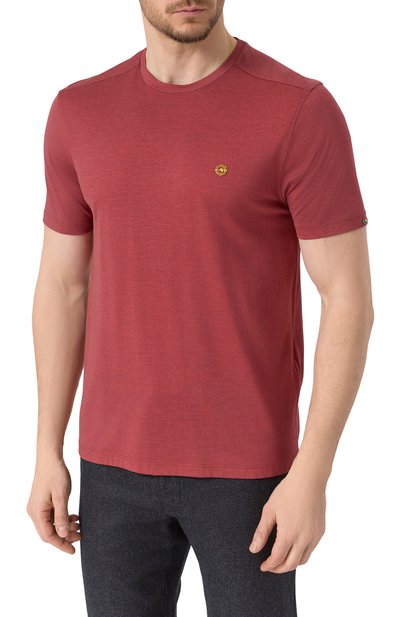 Футболка из шелка и хлопка STEFANO RICCI, арт. MNH5104350/JC2900, фото 3