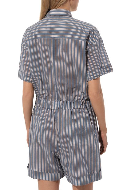 Комбинезон из хлопка и шелка BRUNELLO CUCINELLI, арт. MP774MG289, фото 4