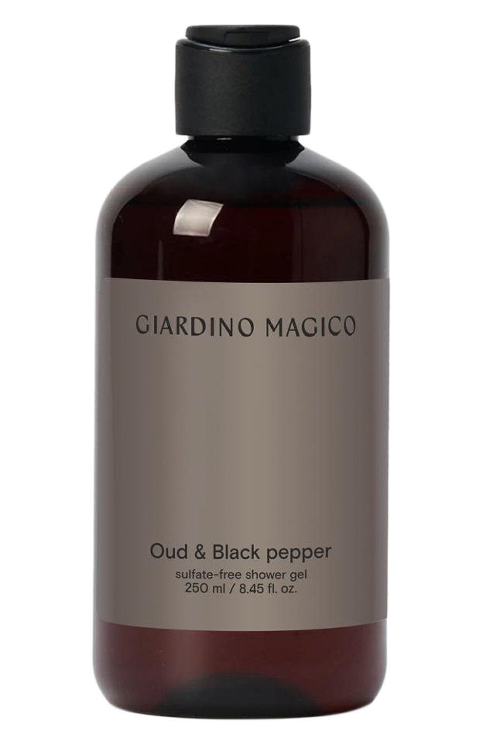 Бессульфатный гель для душа oud & black pepper (250ml) GIARDINO MAGICO, арт. 4640200322623, фото 1