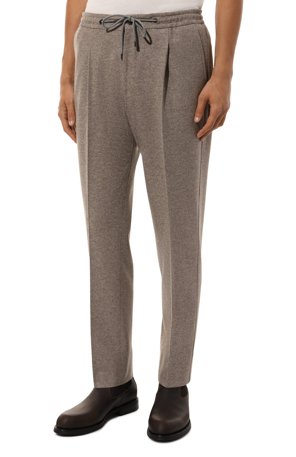 Шерстяные брюки CORNELIANI, арт. 944L19-9418801, фото 3