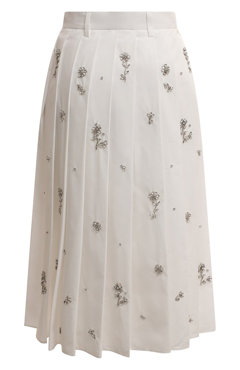 Хлопковая юбка PRADA, арт. P171QR-1VC0-F0009-192, фото 1