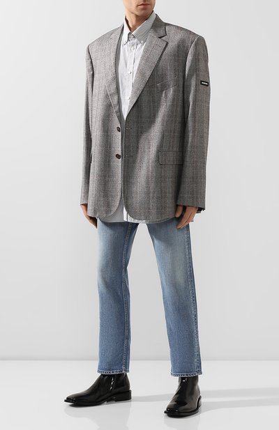 Шерстяной пиджак BALENCIAGA, арт. 584024/TGT17, фото 2