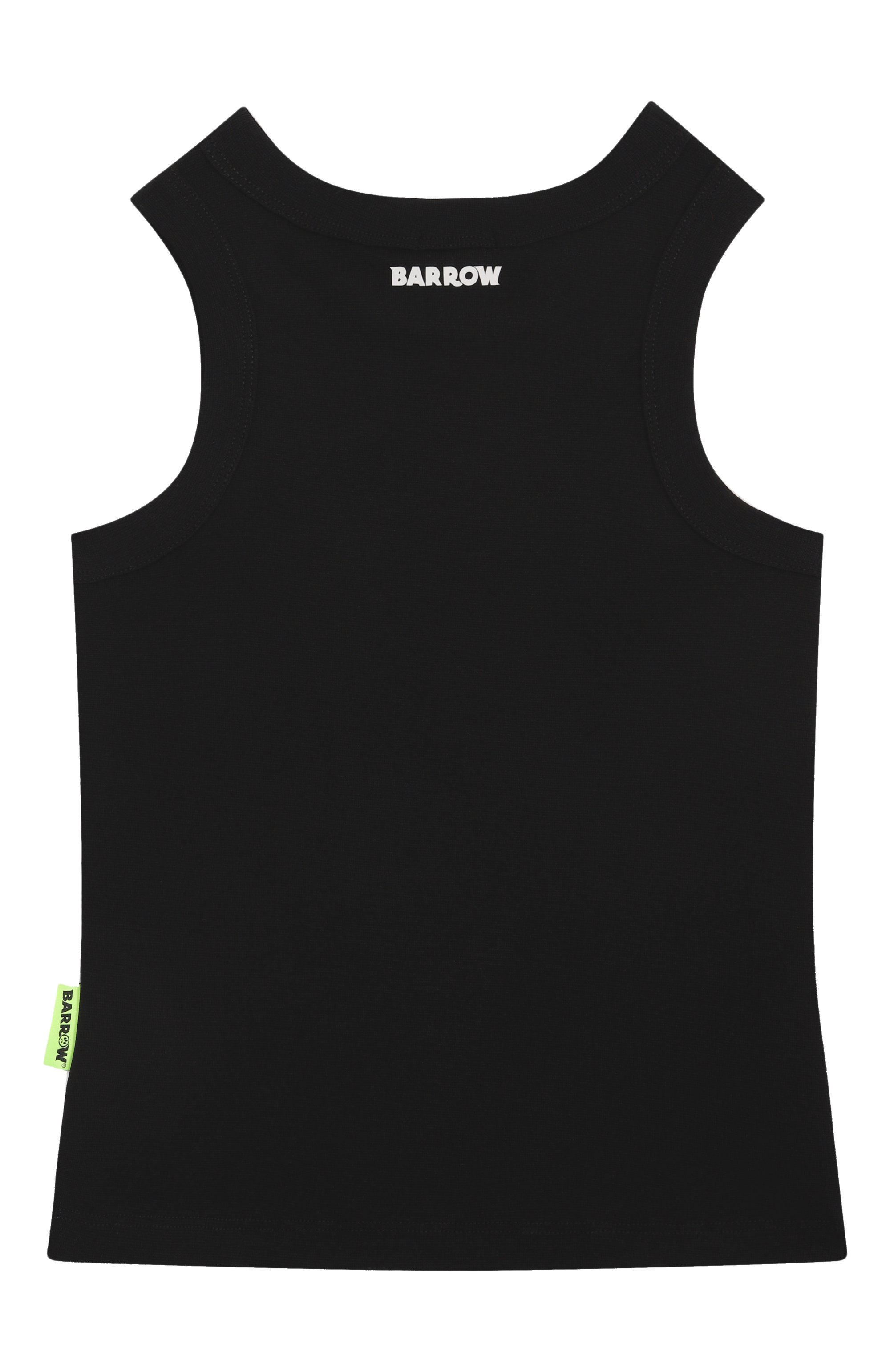Хлопковая майка BARROW, арт. S5BKJGTA202, фото 2