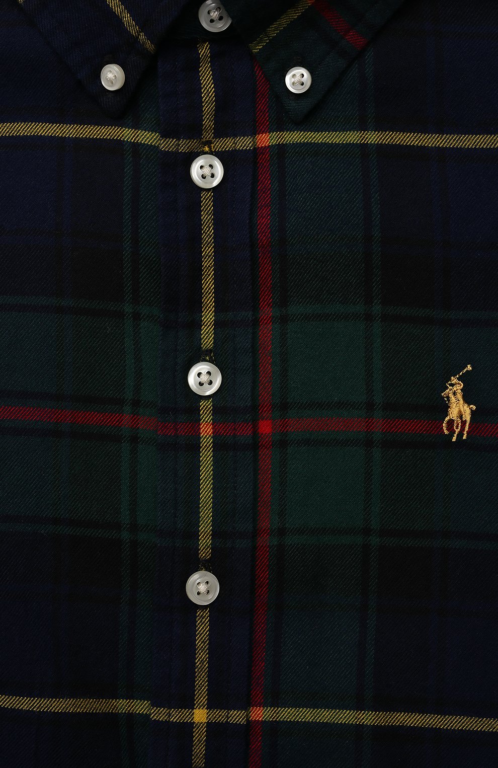 Хлопковая рубашка RALPH LAUREN, арт. 323853502, фото 3