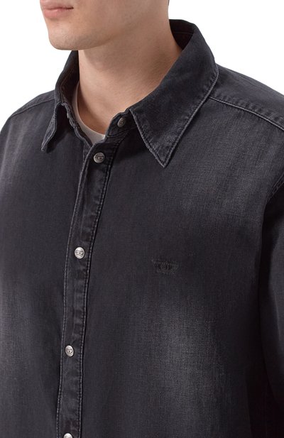 Джинсовая рубашка DIESEL, арт. A03534/0DBDC, фото 5