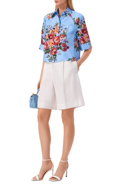 Женская шелковая рубашка DOLCE & GABBANA, арт. F5T50T/IS11I