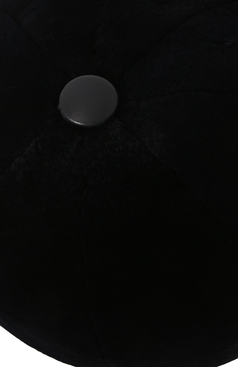 Норковое кепи VICTORIA KUSENKOVA темно-синего цвета по цене 87340 руб., арт. 350110019229, фото 3 Норковое кепи VICTORIA KUSENKOVA, арт. 350110019229, фото 3