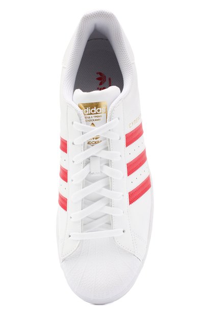 Кожаные кеды superstar ADIDAS ORIGINALS, арт. S42992, фото 5