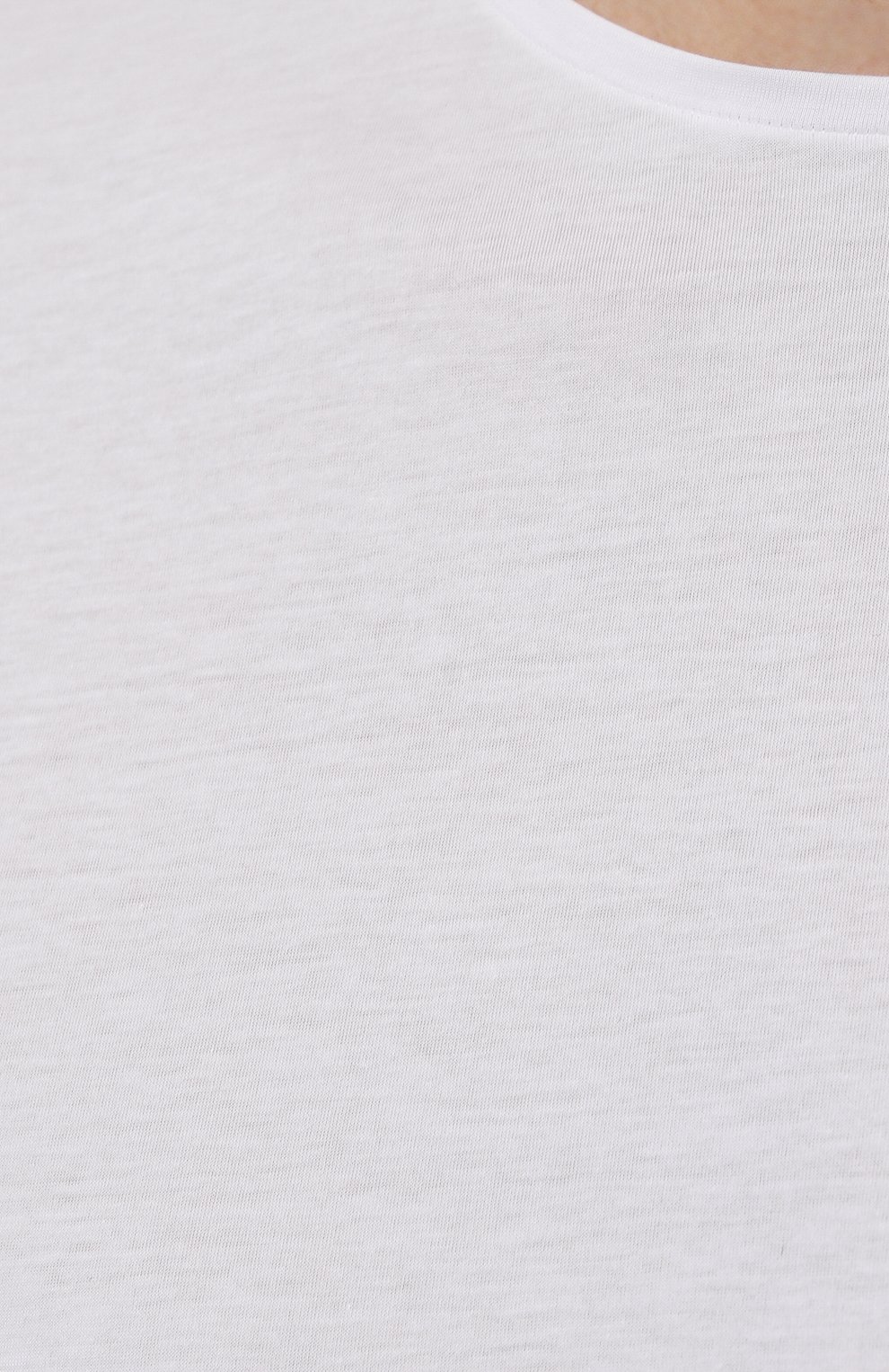 Хлопковая футболка DEREK ROSE белого цвета по цене 10350 руб., арт. 8005-JACK001, фото 5 Хлопковая футболка DEREK ROSE, арт. 8005-JACK001, фото 5