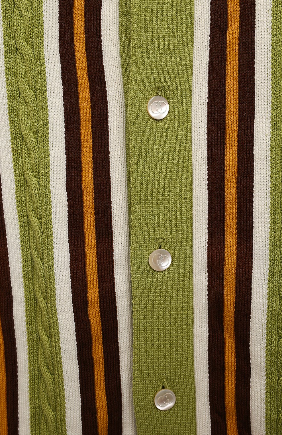 Хлопковый кардиган GUCCI, арт. 615677 XKBBK, фото 3