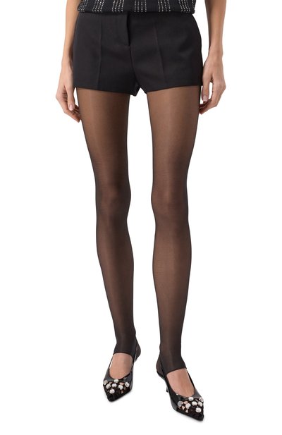 Шерстяные шорты THE ATTICO, арт. 247WCP181, фото 3