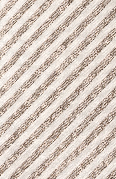 Галстук изо льна и шелка BOSS бежевого цвета по цене 9860 руб., арт. 50490633, фото 4 Галстук изо льна и шелка BOSS, арт. 50490633, фото 4