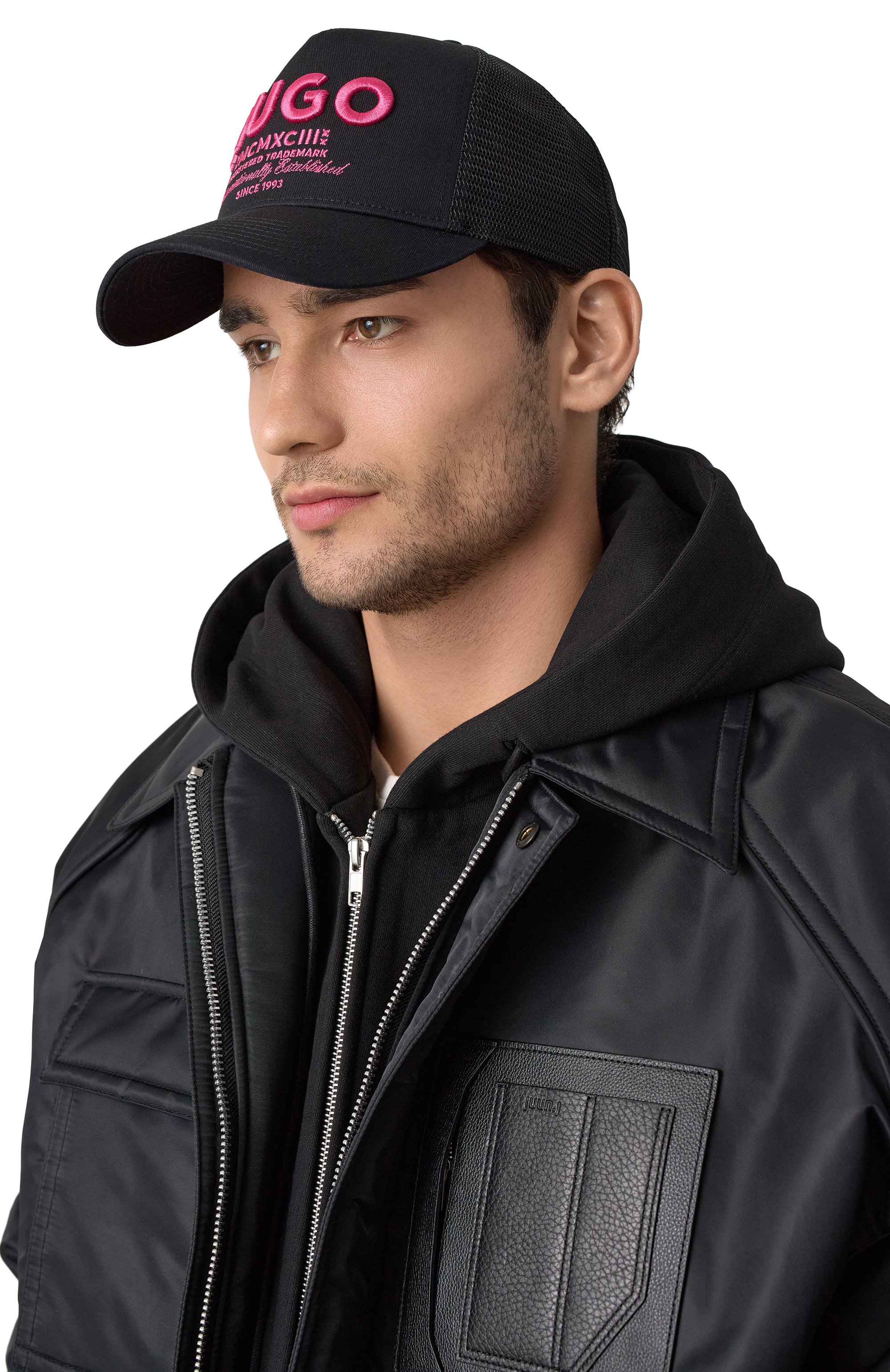 Хлопковая бейсболка HUGO BLUE, арт. 50533416, фото 2