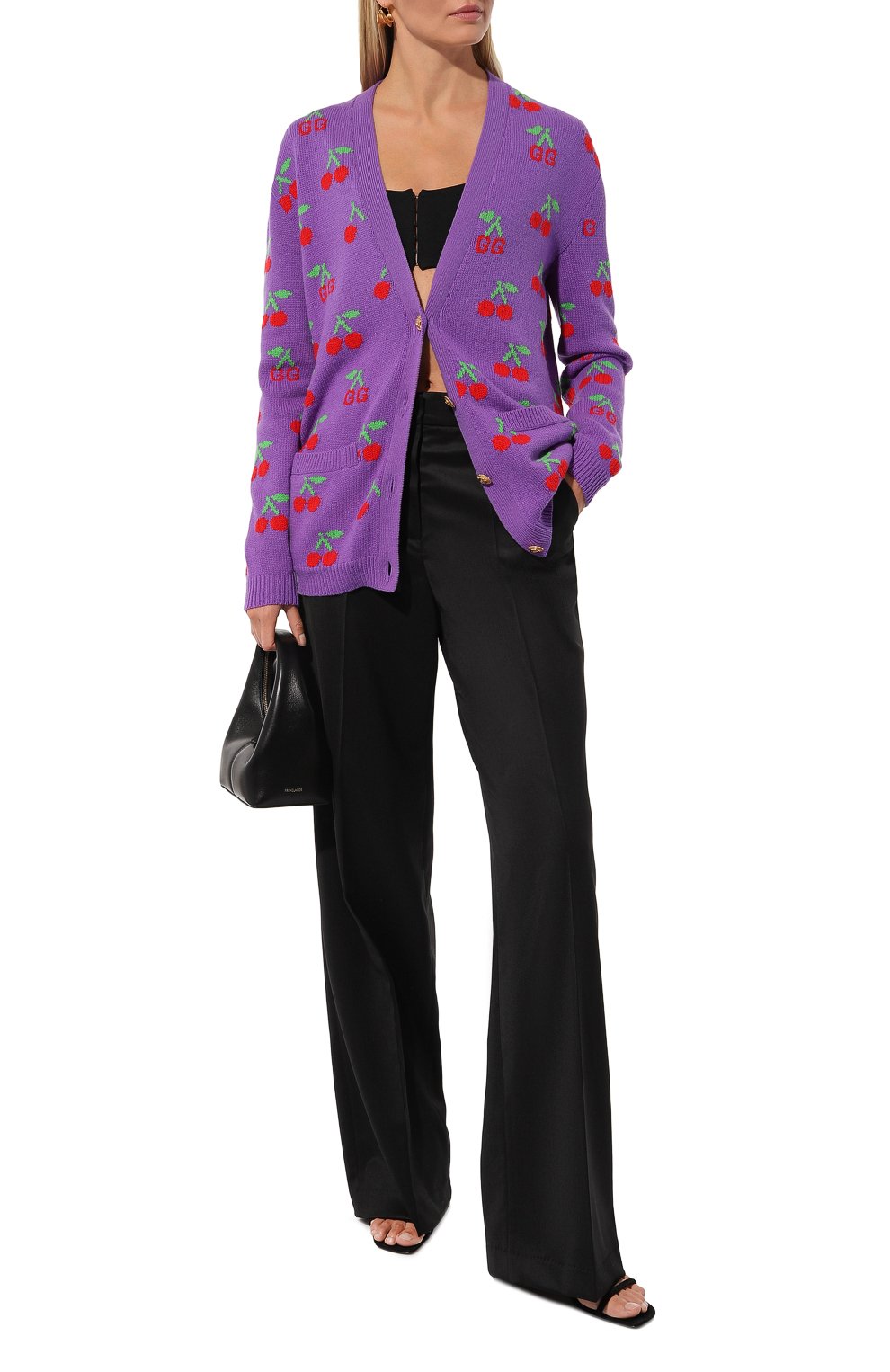 Шерстяной кардиган GUCCI, арт. 579932 XKAWB, фото 2