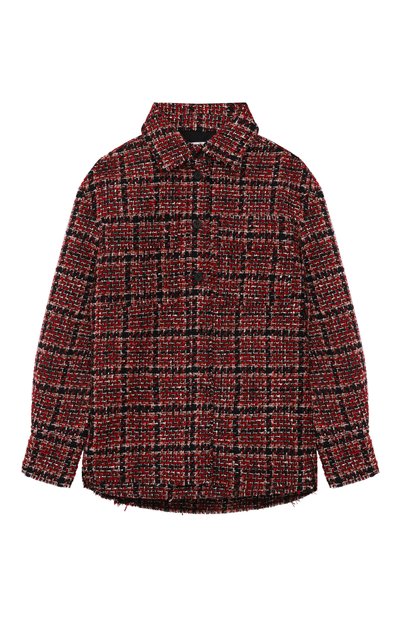 Твидовая рубашка MSGM KIDS, арт. F5MSJGJK199