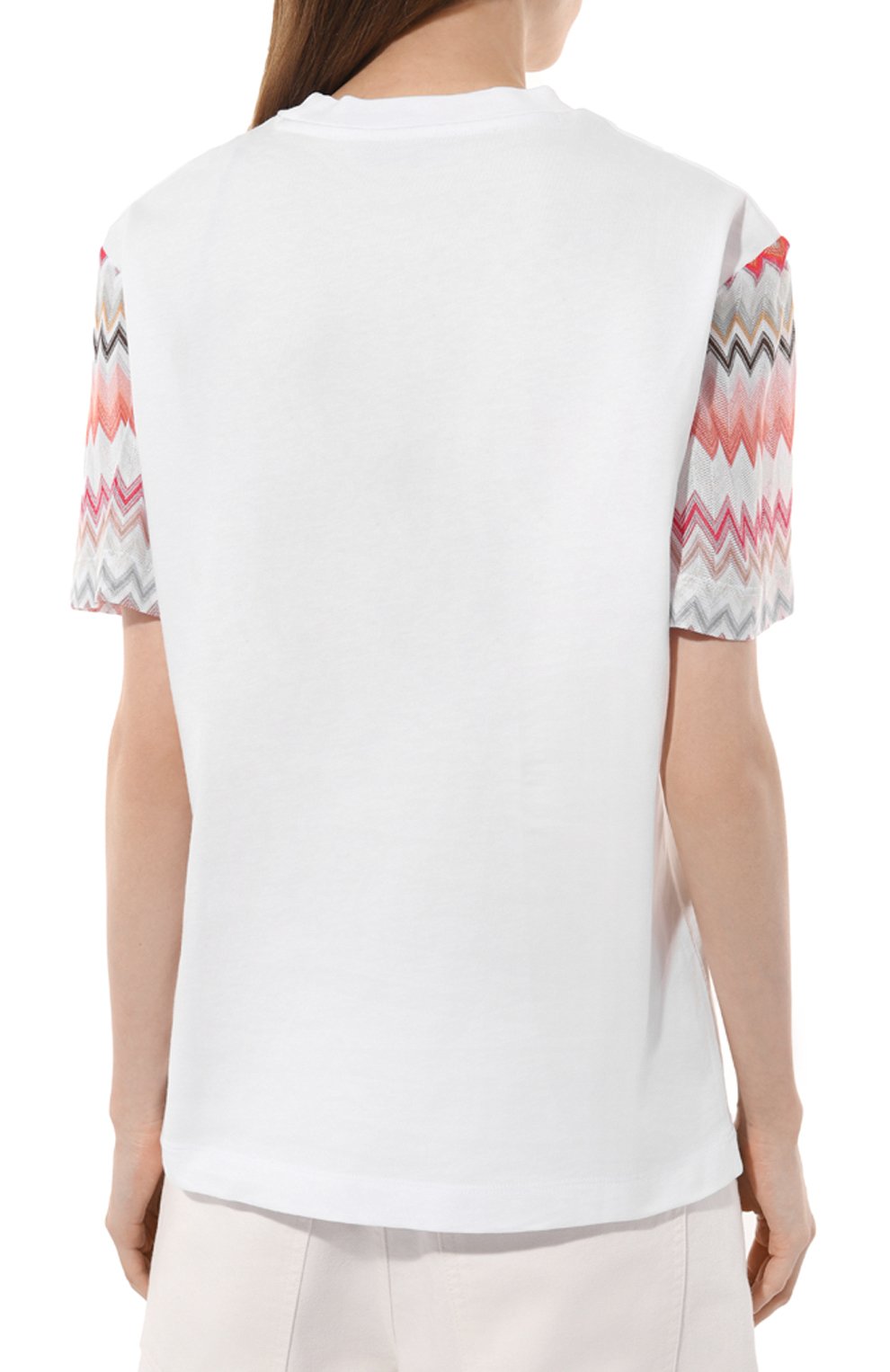 Хлопковая футболка MISSONI, арт. DS24SL03/BJ00JU, фото 4