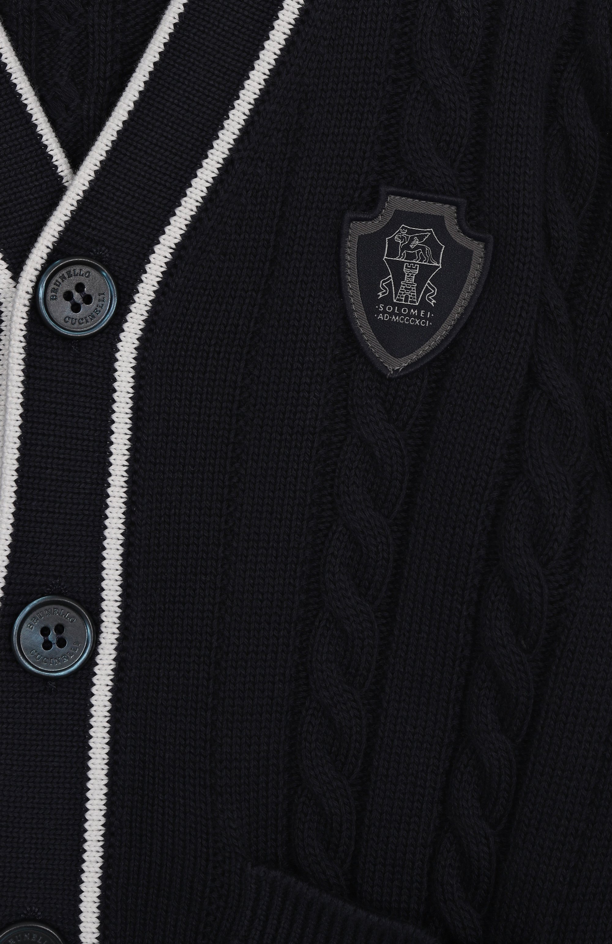 Хлопковый кардиган BRUNELLO CUCINELLI, арт. B2873836TA, фото 3