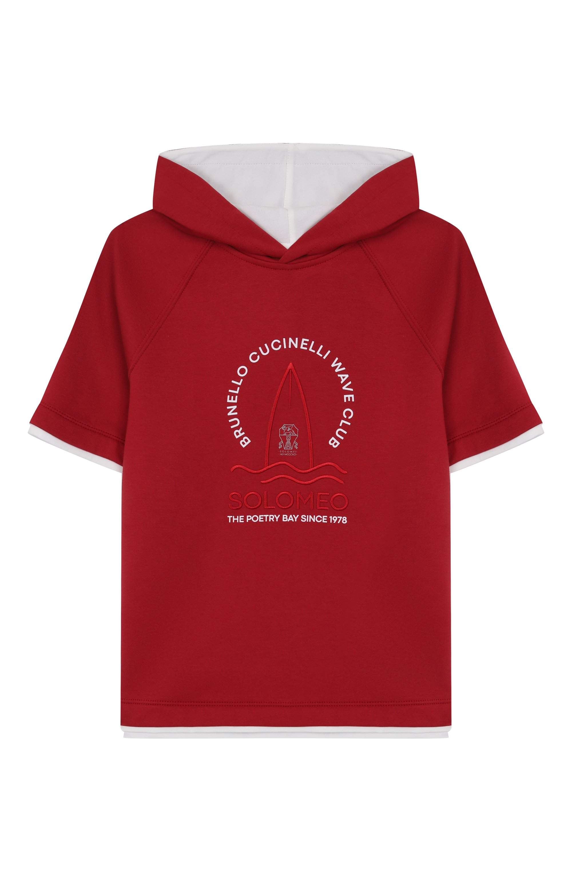 Хлопковое худи BRUNELLO CUCINELLI, арт. BW863E184C, фото 1