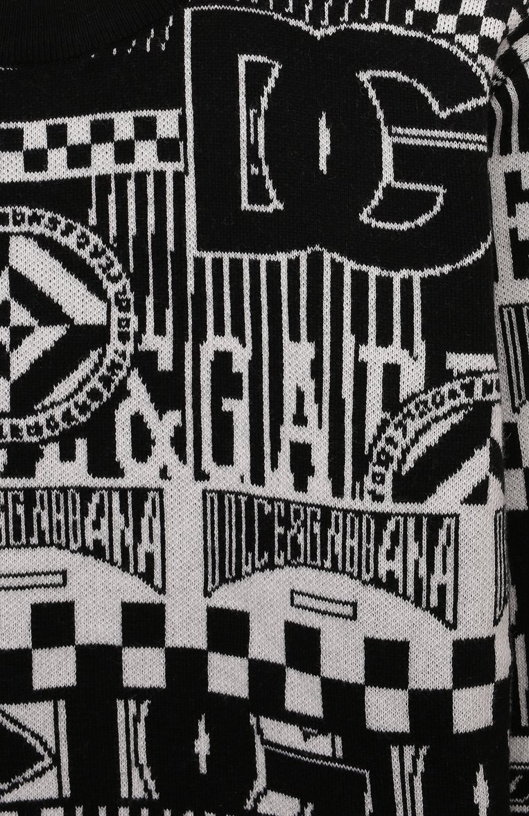 Свитер из хлопка и кашемира DOLCE & GABBANA, арт. L4KWE2/JFMHY, фото 1