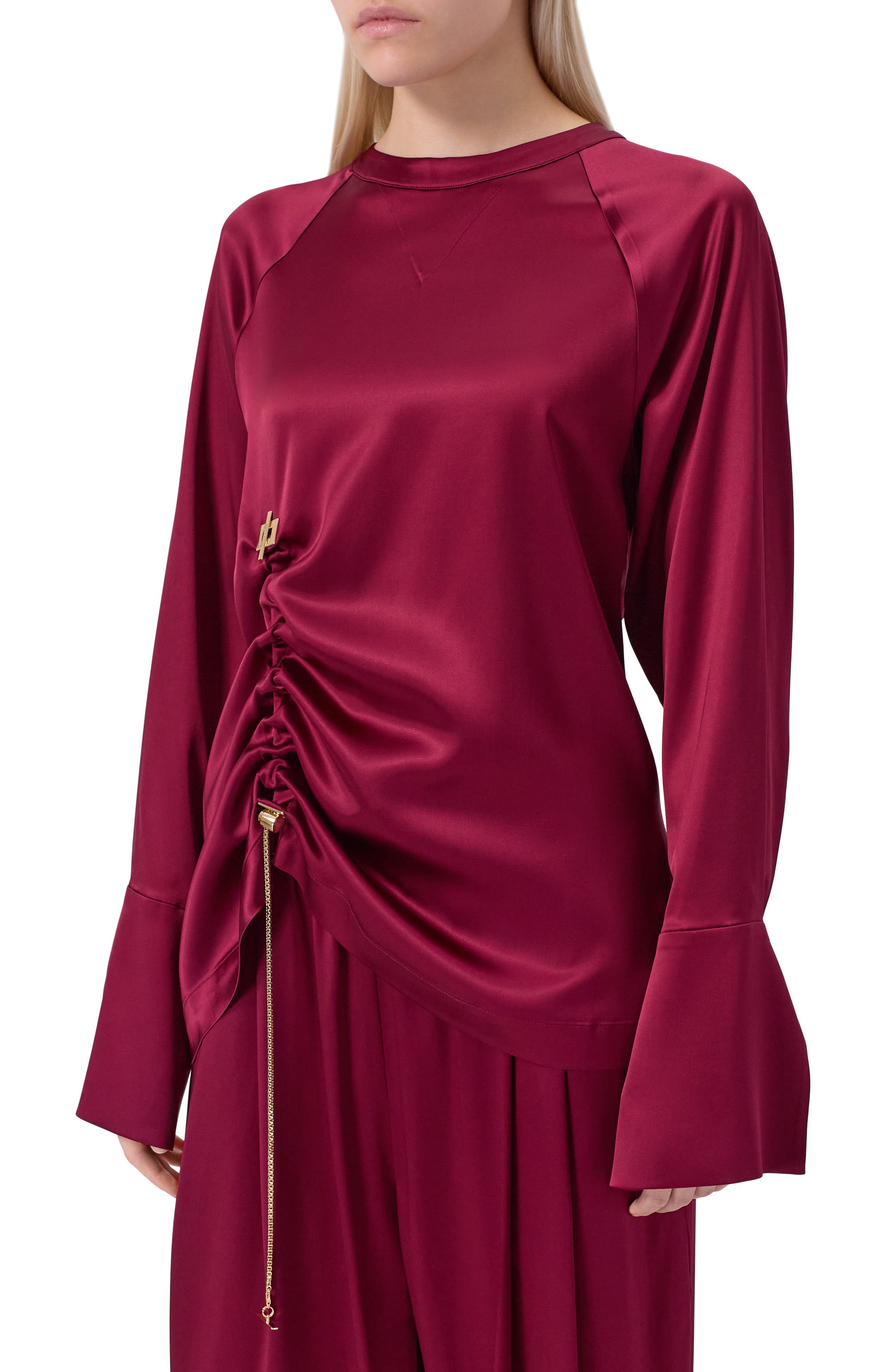 Атласная блузка DANAME, арт. 725FW7702A, фото 3