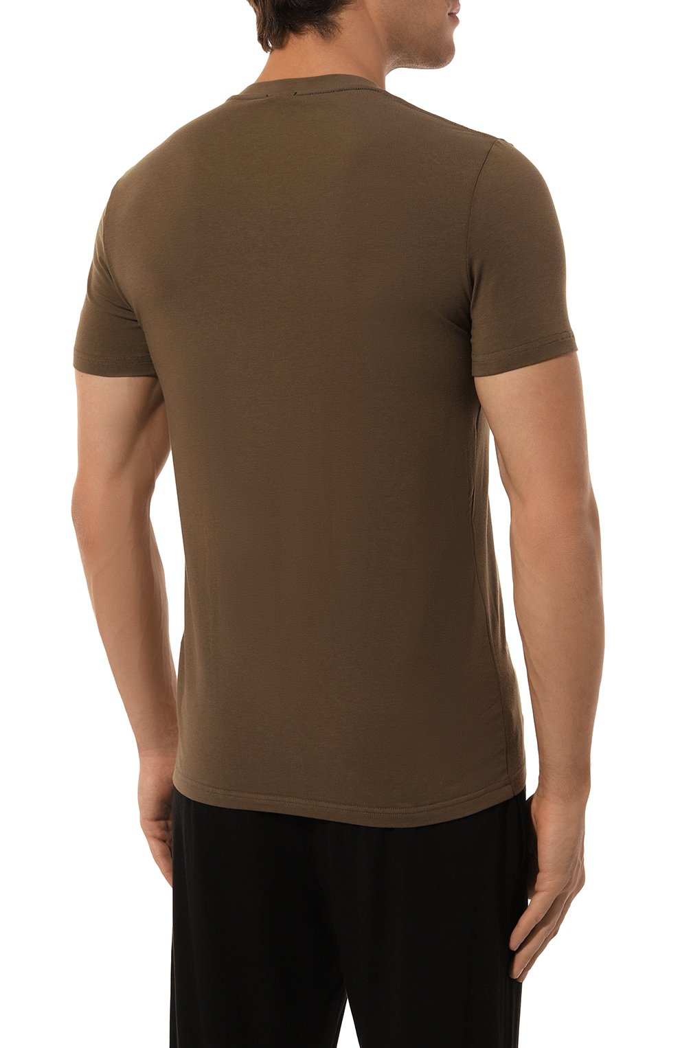 Хлопковая футболка ZEGNA, арт. N3M20/173, фото 4