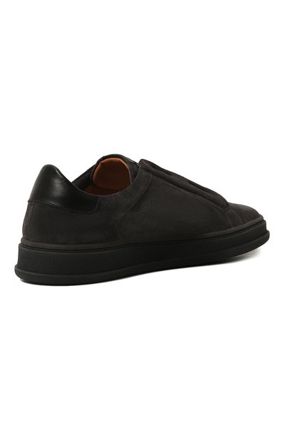 Замшевые кеды KITON, арт. USSA203N0110509, фото 5