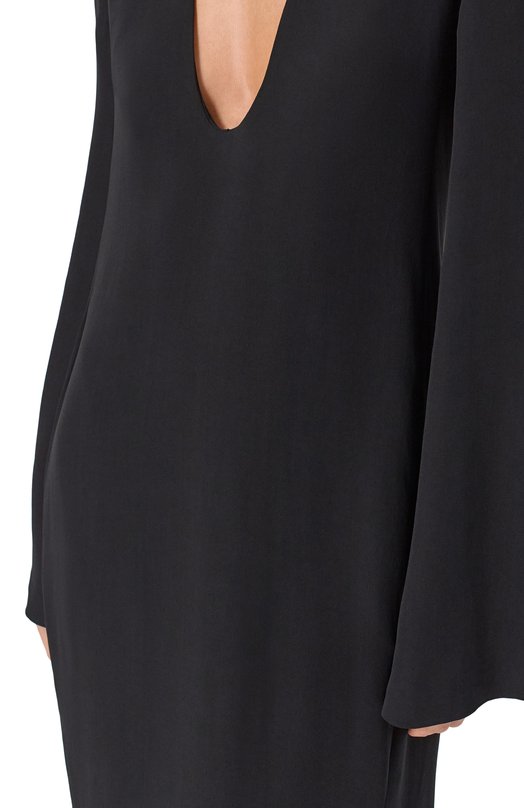 Платье из вискозы TOTEME 254-WRD0269-FB0414 Чёрный  254-WRD0269-FB0414 Фото 4