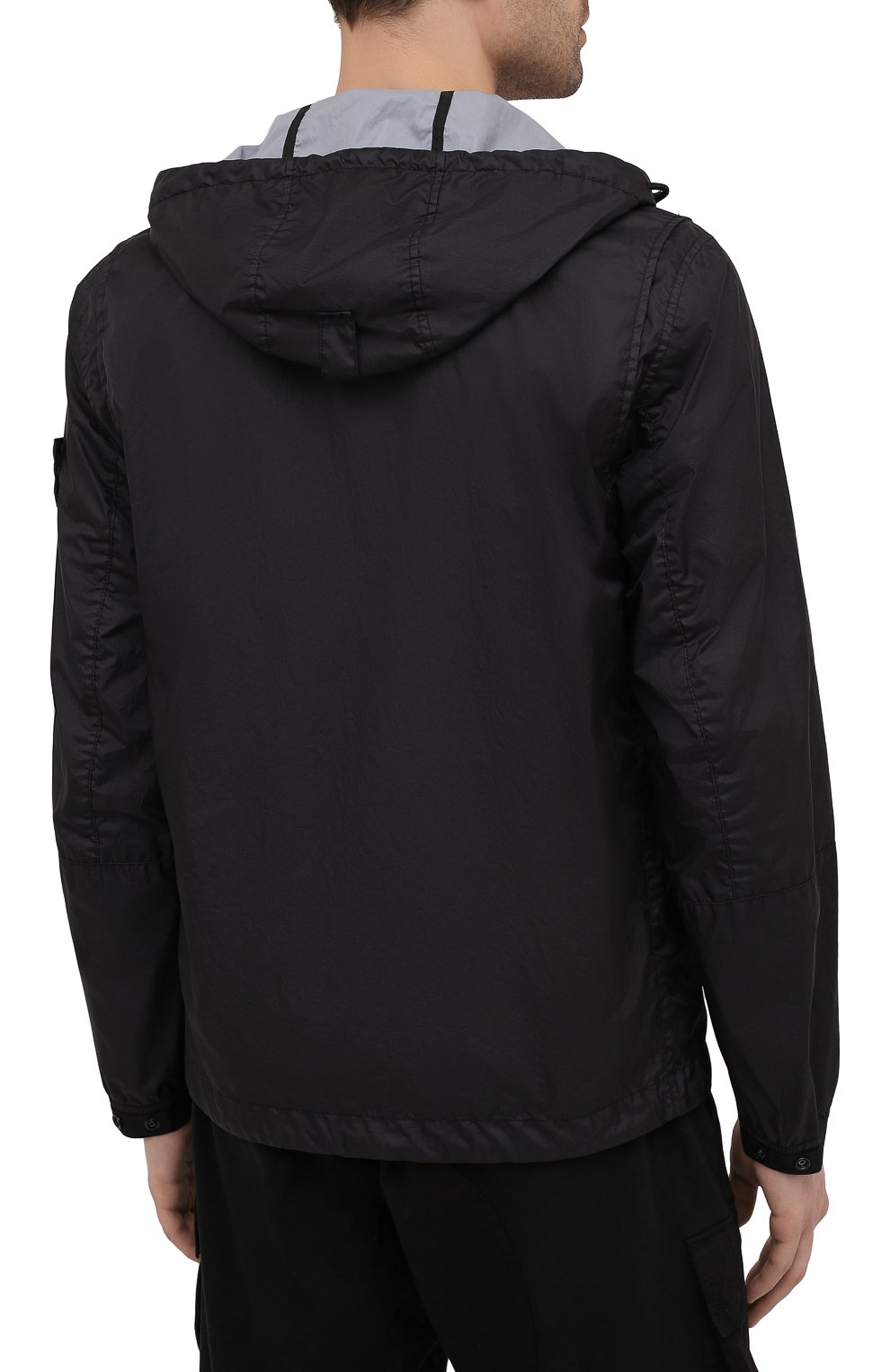 Куртка STONE ISLAND черного цвета по цене 64900 руб., арт. 741540523, фото 4 Куртка STONE ISLAND, арт. 741540523, фото 4