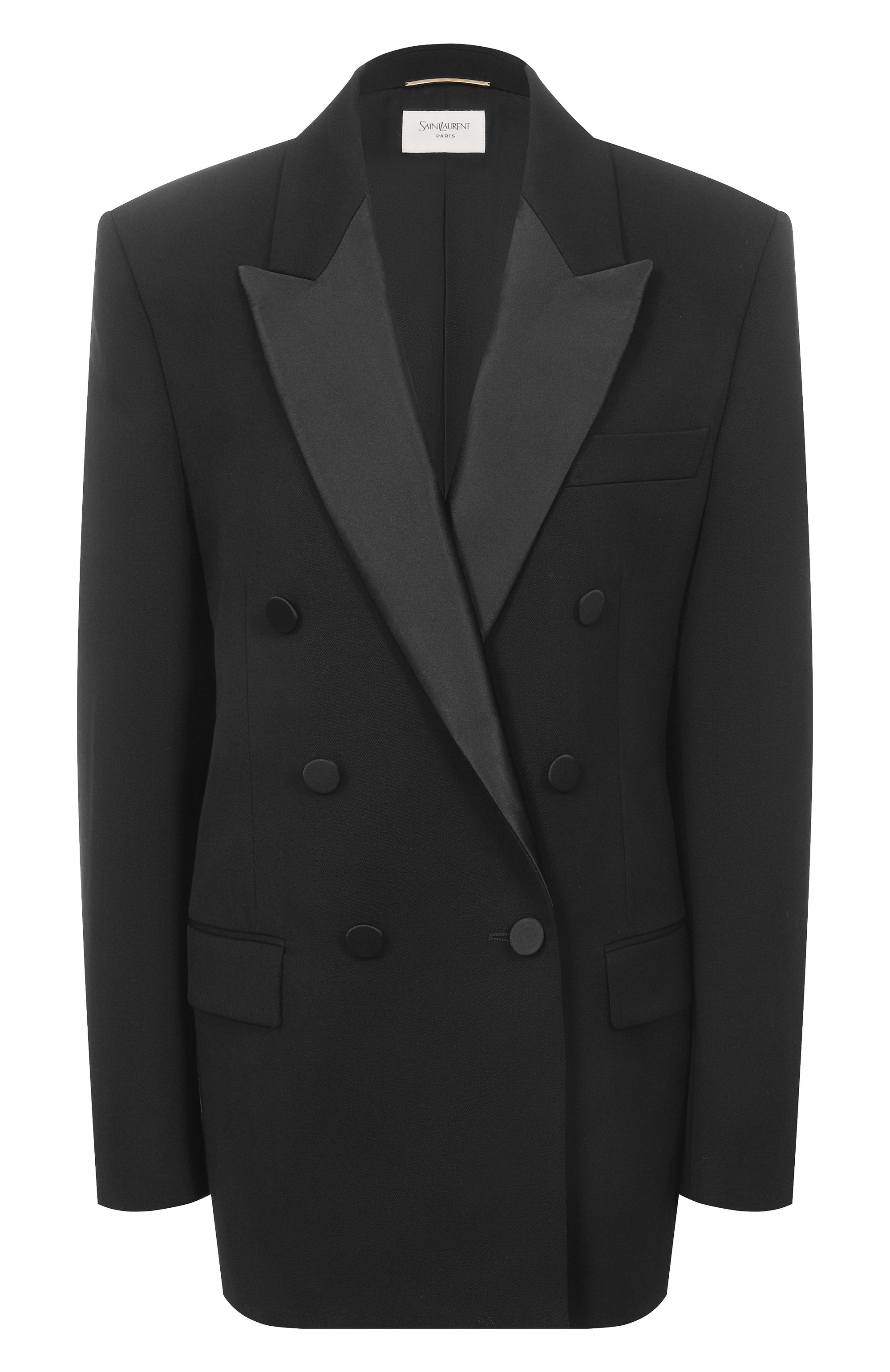 Шерстяной жакет SAINT LAURENT, арт. 837658/Y7E63, фото 1