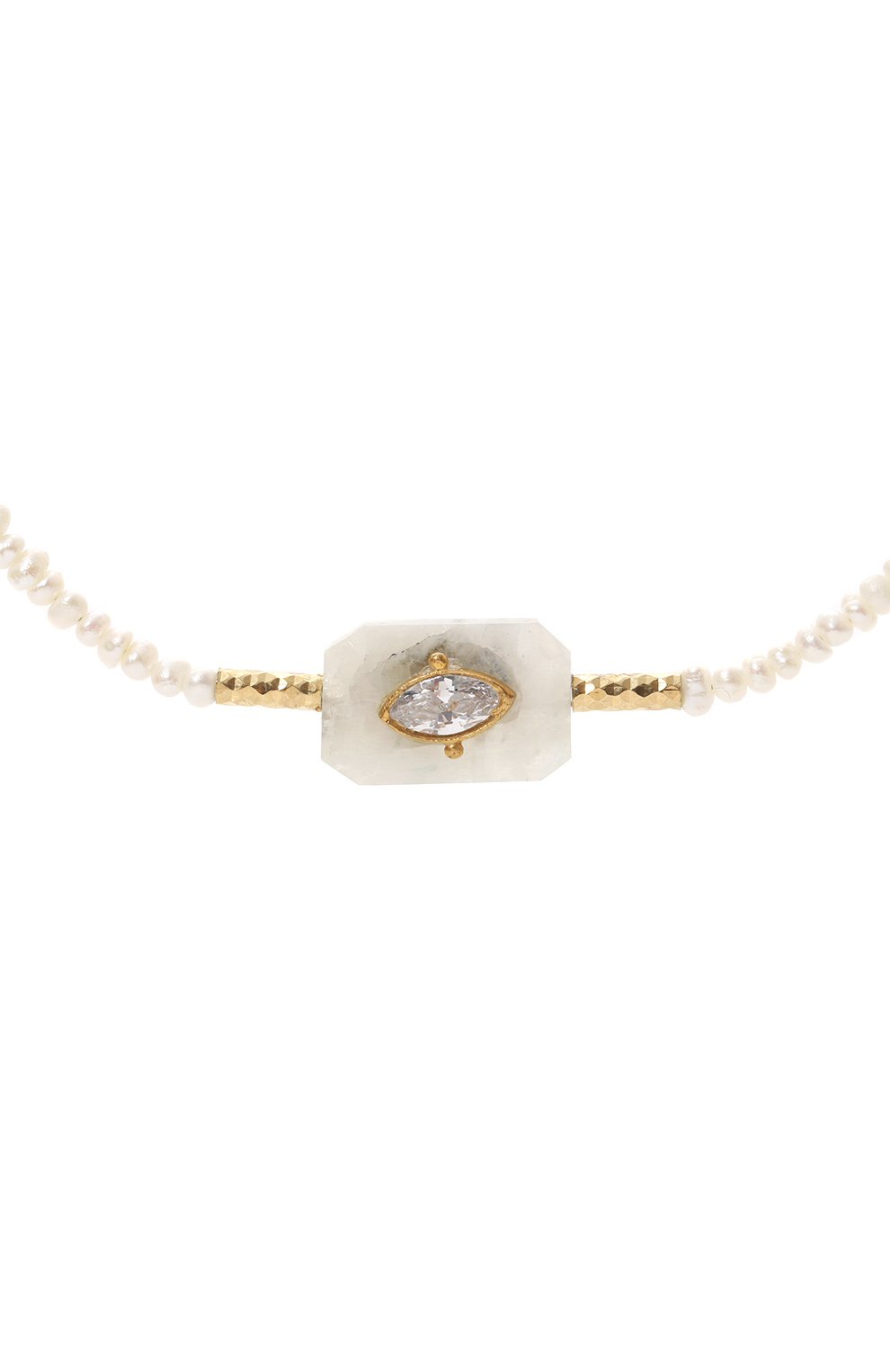 Колье HANKA_IN, арт. INS-CH-PEB-PDL-CZ-1M, фото 3