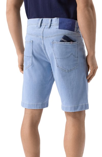 Джинсовые шорты nicolas JACOB COHEN, арт. JUM_0E001 057 S2851 B1, фото 4